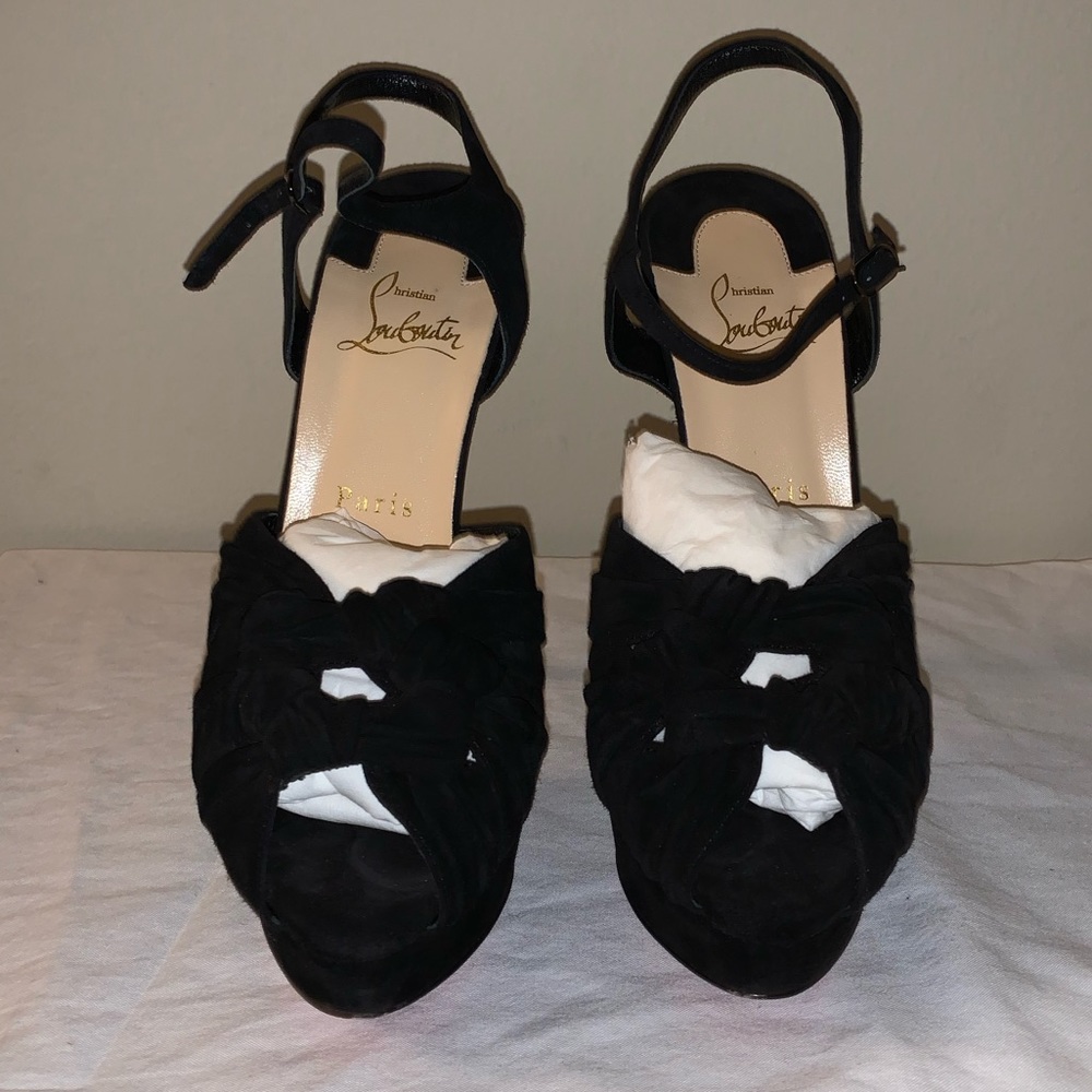 Black 6 inch Christian Louboutin